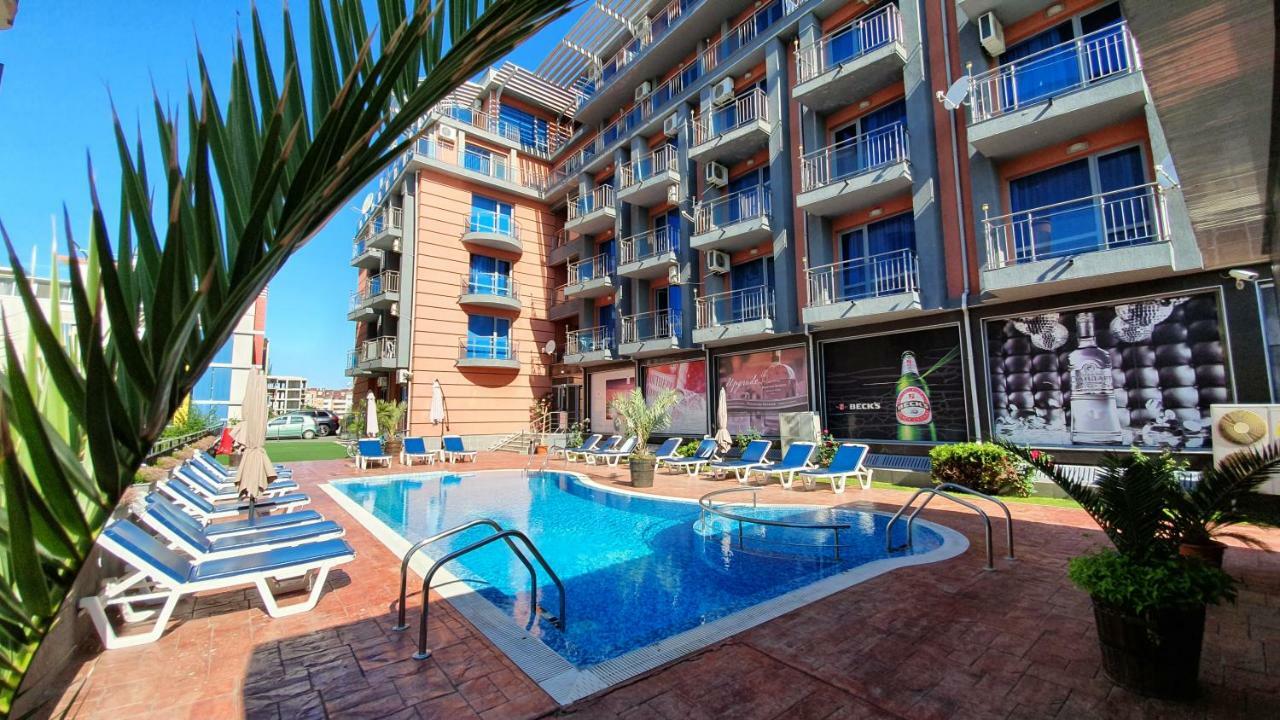 Апартамент Cacao Residence Sunny Beach Exterior foto
