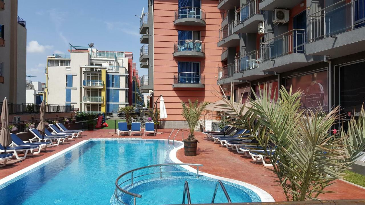 Апартамент Cacao Residence Sunny Beach Exterior foto